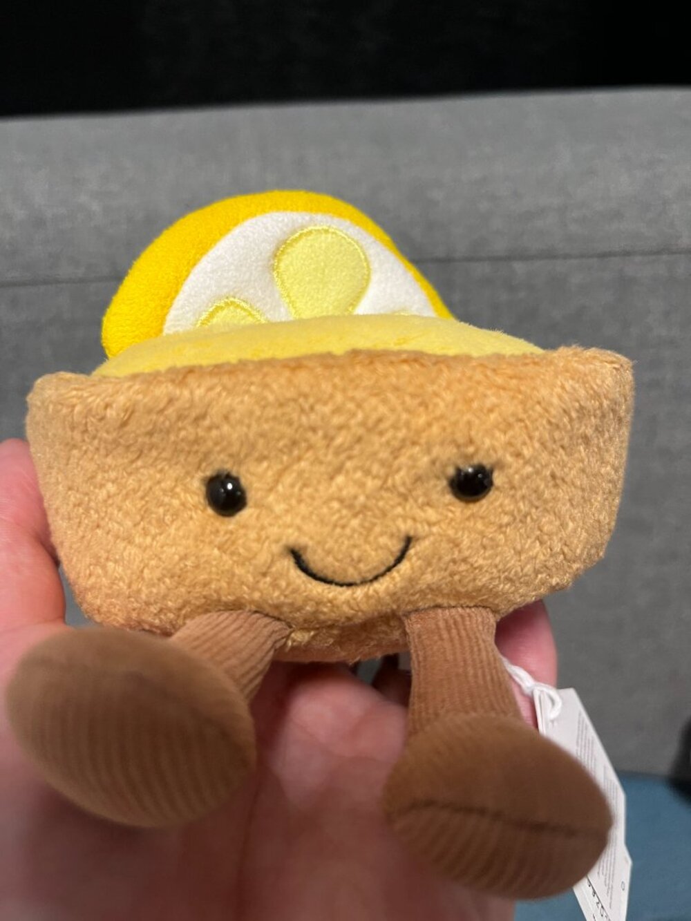 NWT Jellycat Amuseables Collette Tarte Au Citron Lemon Tart Plush